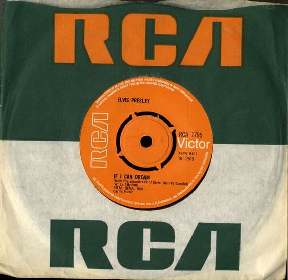 Elvis Presley - If I Can Dream/Memories (1795)