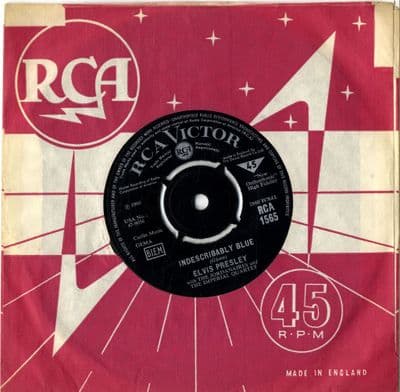 Elvis Presley - Indescribably Blue/Fools Fall In Love (1565) M-