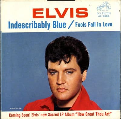 Elvis Presley - Indescribably Blue/Fools Fall In Love (47-9056) M-/M-