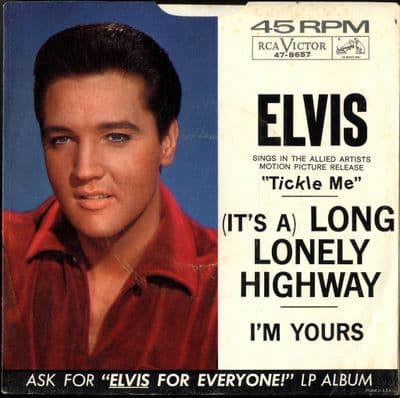 Elvis Presley - (It's A) Long Lonely Highway.I'm Yours (47-8657)