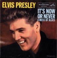 Elvis Presley - It's Now Or Never/Make Me Know It (47-7777) RED VINYL - M-/M