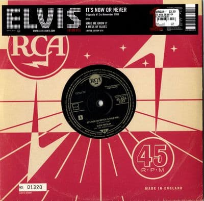 Elvis Presley - It's Now Or Never/Make Me Know It /A Mess Of Blues (1207)- 10