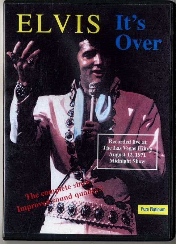 Elvis Presley - It's Over - Las Vegas Hilton 1971 - Pure Platinum CD
