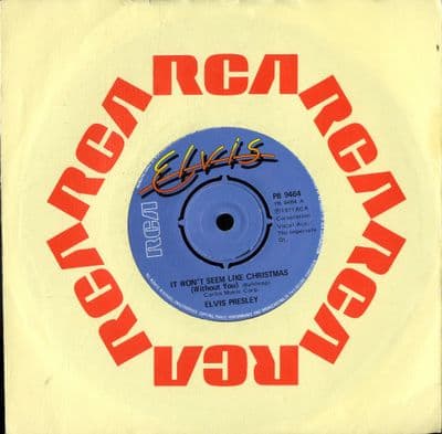 Elvis Presley - It Won't Seem Like Christmas/Merry Christmas Baby (PB 9464)