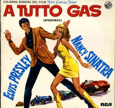 Elvis Presley - Italy - A Tutto Gas (Speedway) - Alternate Sleeve (YL 43227) M-