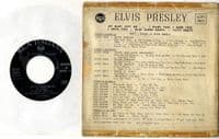 Elvis Presley - Italy - Elvis Presley (A72V 0072) 1956 RCA Italiana Original