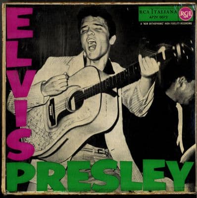 Elvis Presley - Italy - Elvis Presley (A72V 0072) 1956 RCA Italiana Original