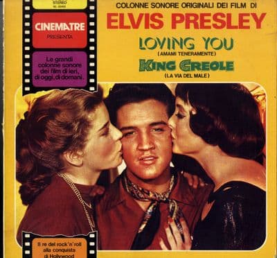 Elvis Presley - Italy - Loving You - King Creole (NL 43456) M-
