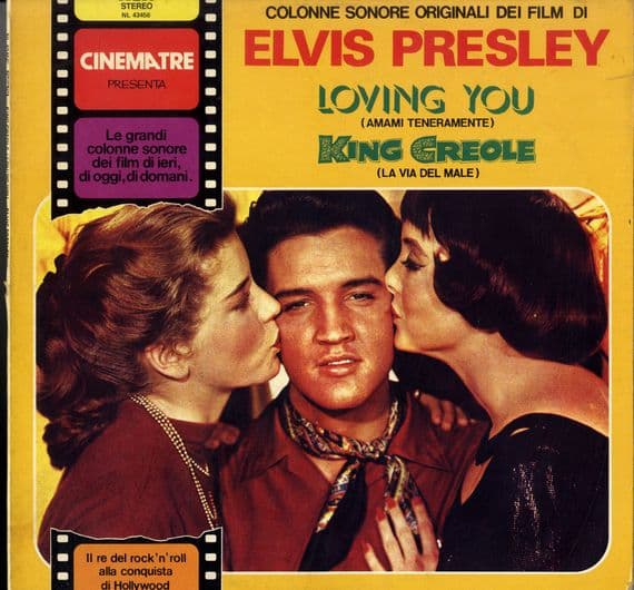 Elvis Presley - Italy - Loving You - King Creole (NL 43456) M-