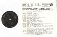 Elvis Presley - Italy - Rock 'n' Roll (A72V 0074) New