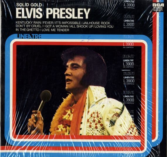 Elvis Presley - Italy - Solid Gold (NL 10971) As New