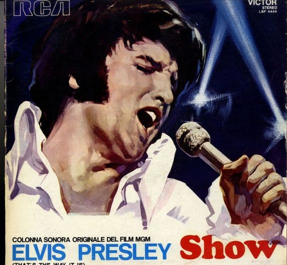 Elvis Presley - Italy - The Elvis Presley Show (LSP 4445) M-