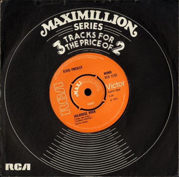 Elvis Presley - Jailhouse Rock/Are You Lonesome Tonight/Teddy Bear/Steadfast, Loyal (2153) Ex