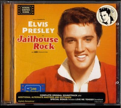 Elvis Presley - Jailhouse Rock - RCA/BMG CD - 20 Tracks Issue