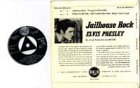 Elvis Presley - Jailhouse Rock (RCX 106) Tri Centre - 1st Pressing