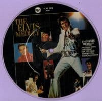 Elvis Presley - Jailhouse Rock/The Elvis Medley - (RCAP 1028) Picture Disc - Ex