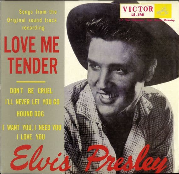 Elvis Presley - Japan - Love Me Tender (LS 548) 10