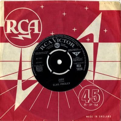 Elvis Presley - Judy/There's Always Me (1628)