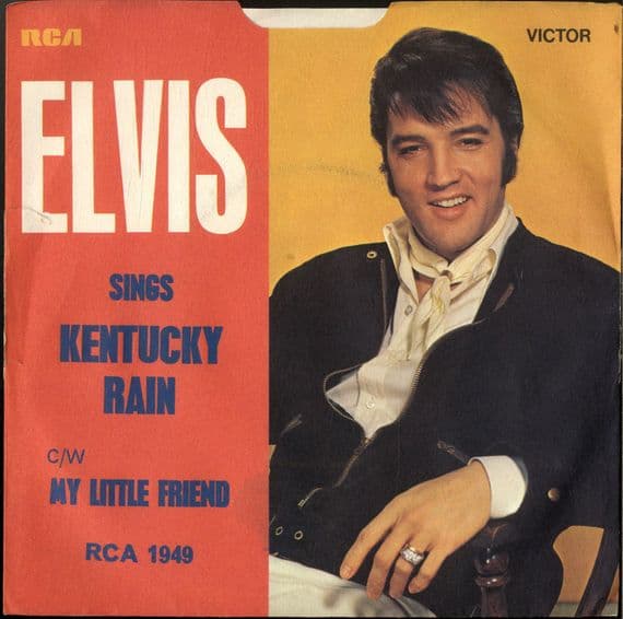 Elvis Presley - Kentucky Rain/My Little Friend (1949) M-