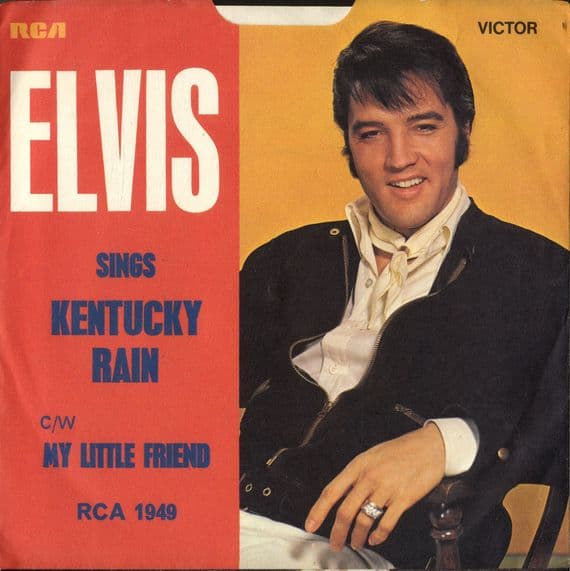 Elvis Presley - Kentucky Rain/My Little Friend (1949) M-/M-