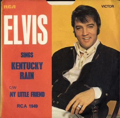Elvis Presley - Kentucky Rain/My Little Friend (1949) M-/M-