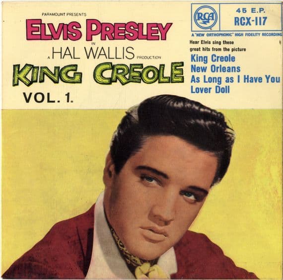 Elvis Presley - King Creole Vol. 1 (RCX 117)  Ex/Ex