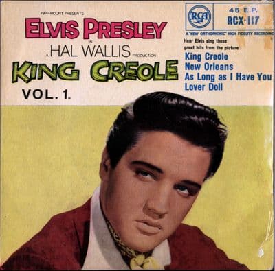 Elvis Presley - King Creole Vol. 1 (RCX 117)  Round