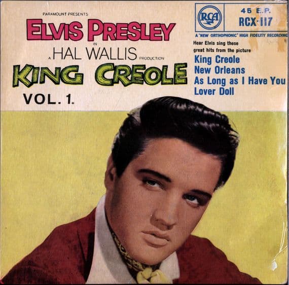 Elvis Presley - King Creole Vol. 1 (RCX 117)  Round