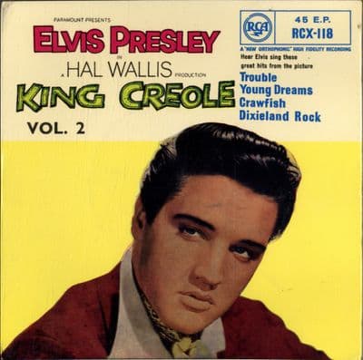 Elvis Presley - King Creole Vol. 2 (RCX 118) RCA Victor - Ex/Ex