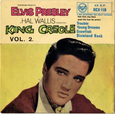 Elvis Presley - King Creole Vol. 2 (RCX 118)  Round Centre
