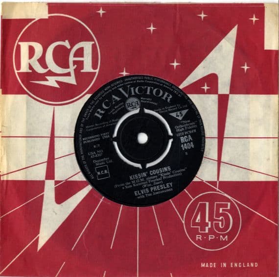 Elvis Presley - Kissin' Cousins/It Hurts Me (1404)