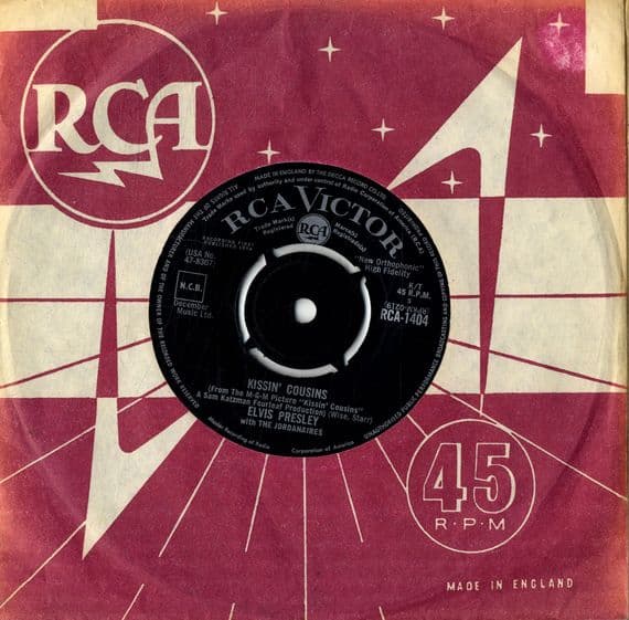 Elvis Presley - Kissin' Cousins/It Hurts Me (1404) M-