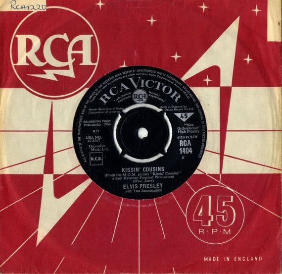 Elvis Presley - Kissin' Cousins/It Hurts Me (1404) M-