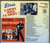 Elvis Presley - Lawdy Miss Clawdy - First RCA Sessions -Memory Records CD