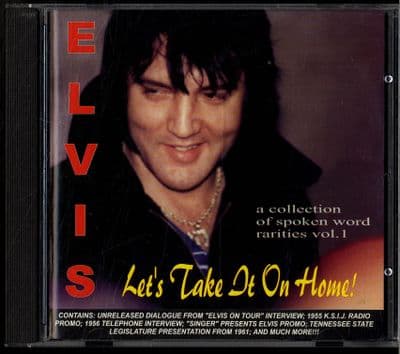 Elvis Presley - Let's Take It On Home - Red Mill CD