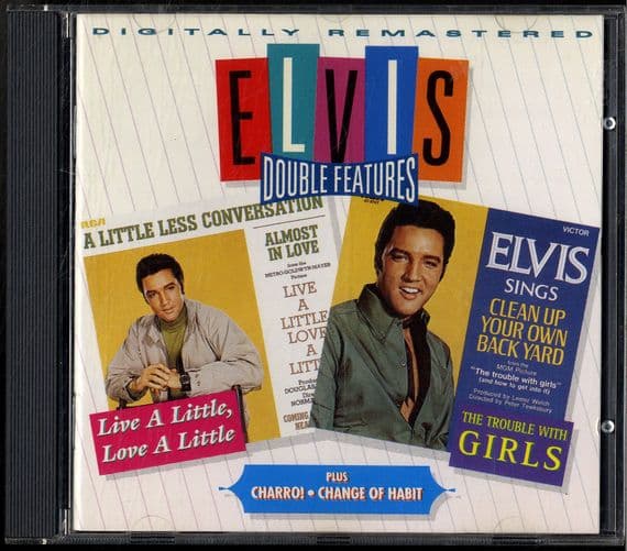 Elvis Presley - Live A Little - Charro - Trouble With Girls - Change Of Habit - EU RCA/BMG CD
