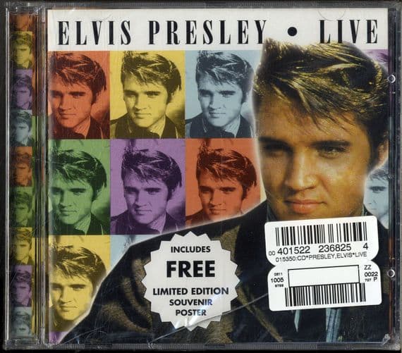 Elvis Presley - Live - German CD - New/Sealed