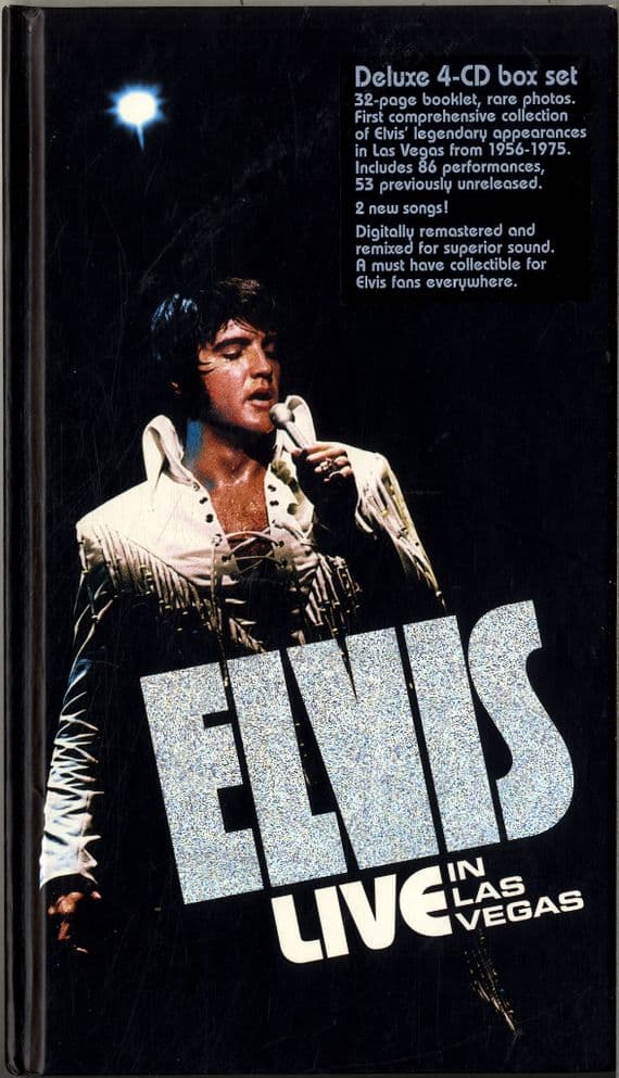 Elvis Presley - Live In Las Vegas - 4 x CD Set with Booklet