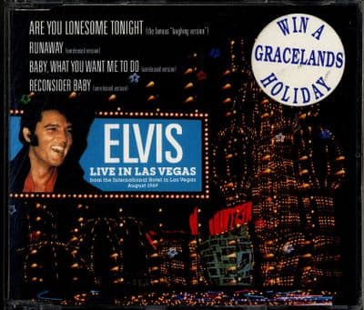 Elvis Presley - Live In Las Vegas - CD EP