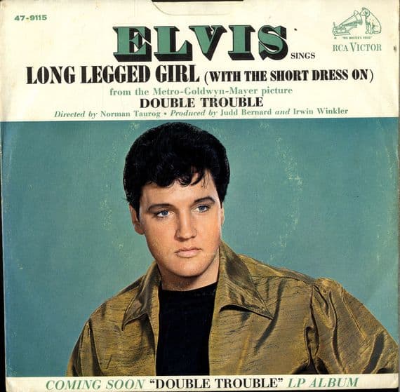 Elvis Presley - Long Legged Girl/That's Someone You Never Forget (47-9115)