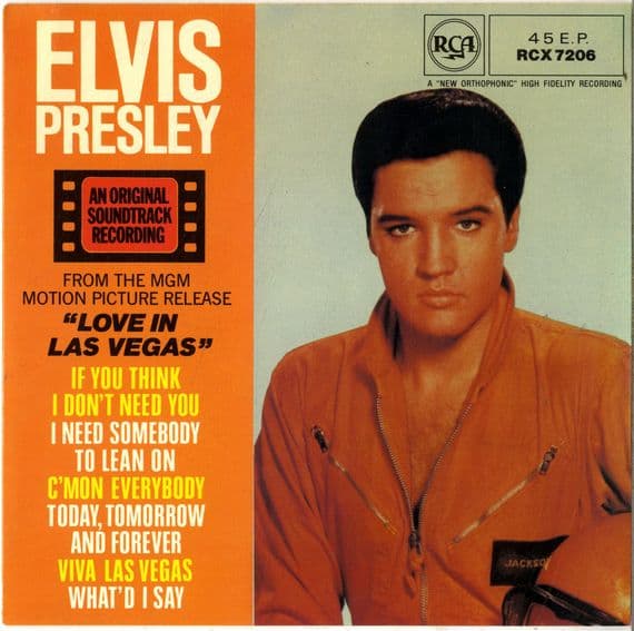Elvis Presley - Love In Las Vegas (RCX 7206) 6 Tracks - Ex/M-