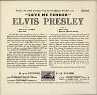 Elvis Presley - Love Me Tender (7EG 8199) Coloured Vinyl - M/M