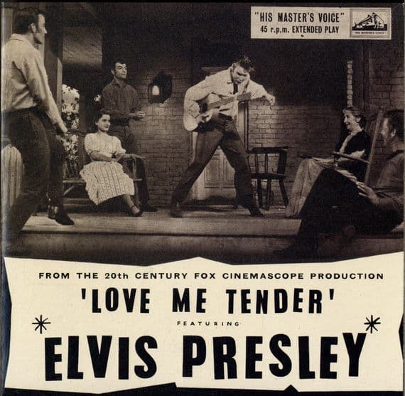 Elvis Presley - Love Me Tender (7EG 8199) Coloured Vinyl - M/M