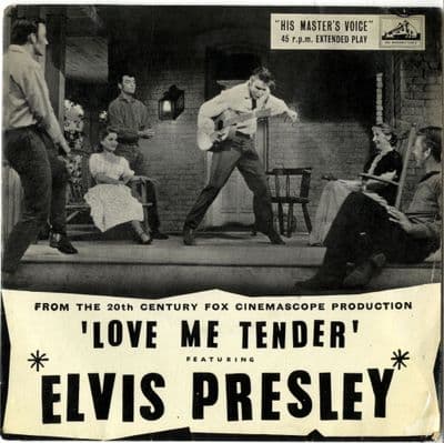 Elvis Presley - Love Me Tender (7EG 8199) Sleeve Variation