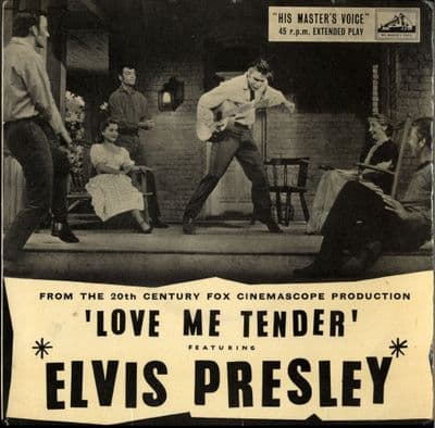 Elvis Presley - Love Me Tender (7EG 8199) VG+/Ex