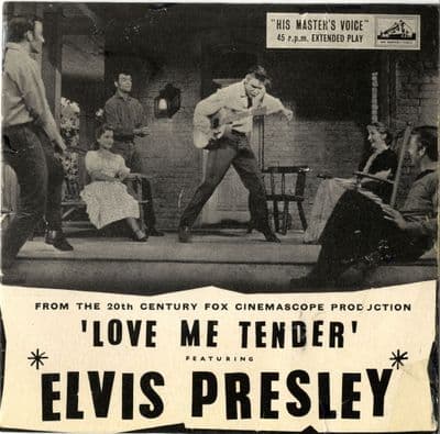 Elvis Presley - Love Me Tender (7EG 8199) VG+/VG+
