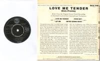 Elvis Presley - Love Me Tender (RCX 7191) Ex/M-