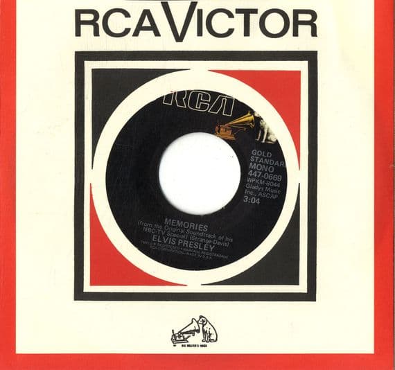 Elvis Presley - Memories/Charro (447-0669 Gold Standard