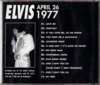 Elvis Presley - Memories From Kalamazoo - April 26 1977 - Valavoom CD