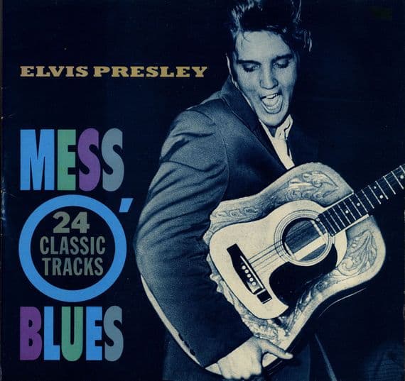 Elvis Presley - Mess O' Blues - 24 Classic Tracks (PFP 2000) 2 x LP Set - M-